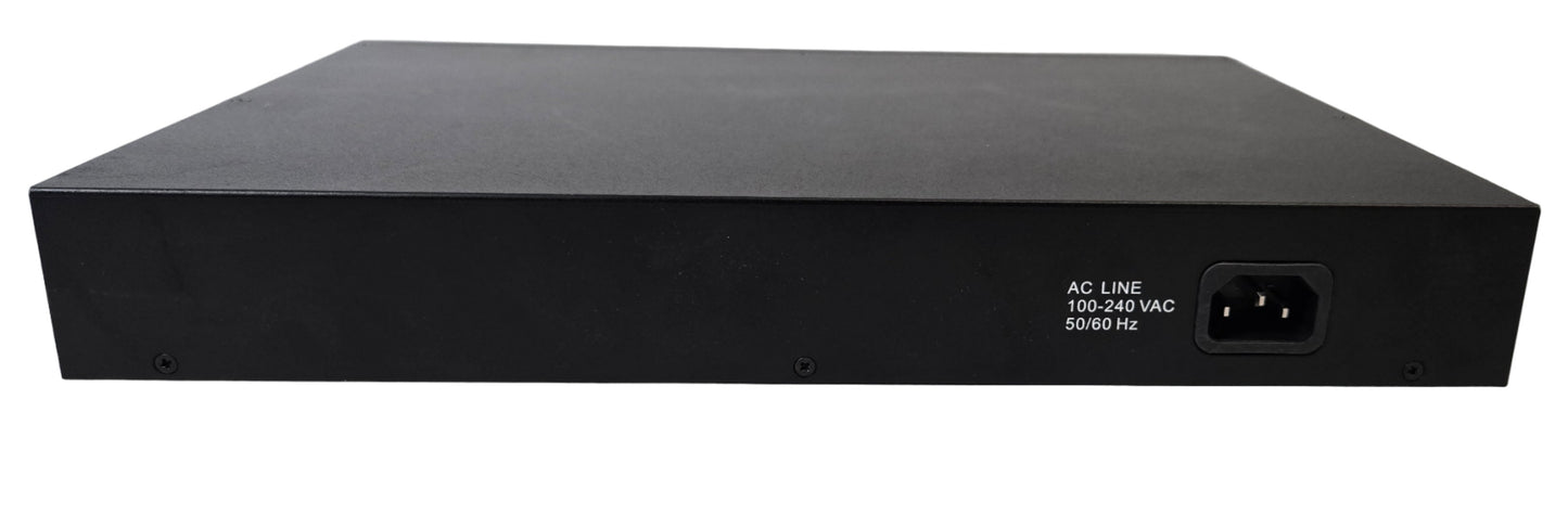 DrayTek P2121 VigorSwitch 8-Port Layer 2+ Rackmount Gigabit PoE+ Switch