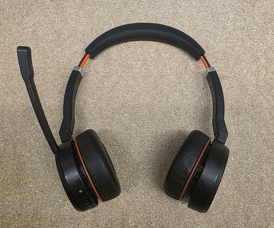 Jabra Evolve 75 Headphone HSC040W Wired Bluetooth Headset HSC040W ANC