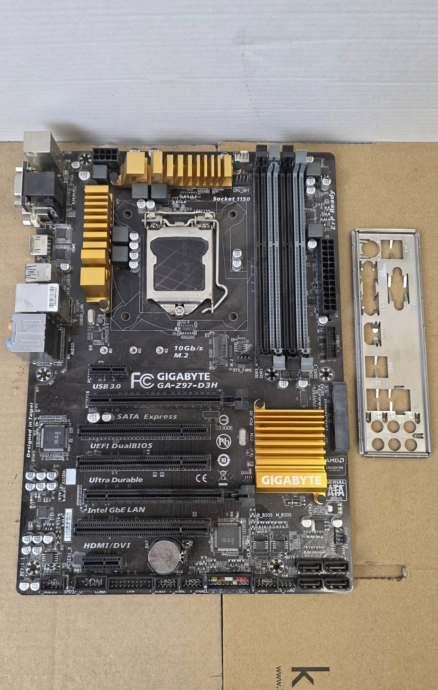 Gigabyte GA-Z97-D3H Gaming Motherboard