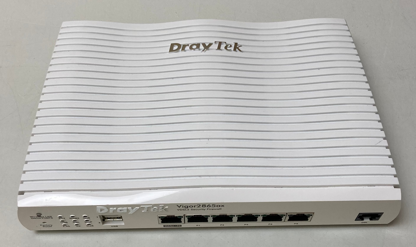 DrayTek VIGOR2865AX VDSL2 Security Firewall Router White