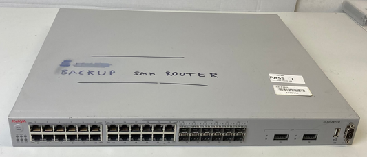 Avaya Ethernet Routing Switch 5530-24TFD - Switch - L3 - Managed - 24 x 10/100/1000 + 12 x SFP + 2 x XFP - desktop