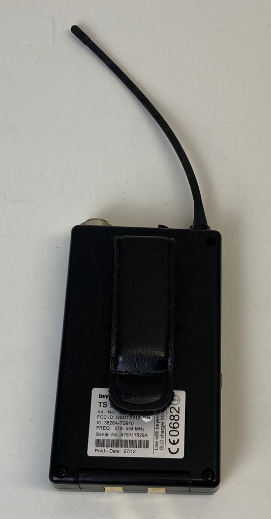 Beyerdynamic TS910C Pocket Transmitter Opus 910 Mini XLR 482-518MHz