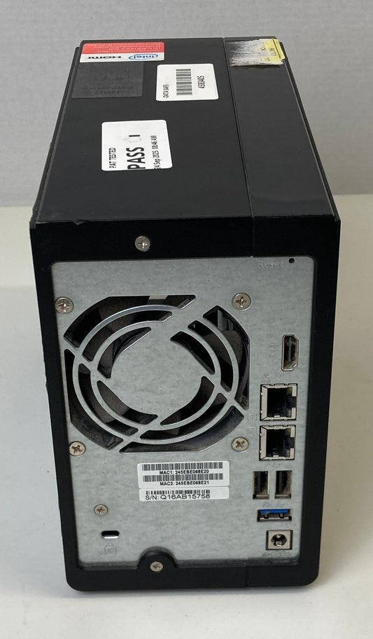 QNAP 251+ Dual Bay NAS 2GB RAM Quad Core