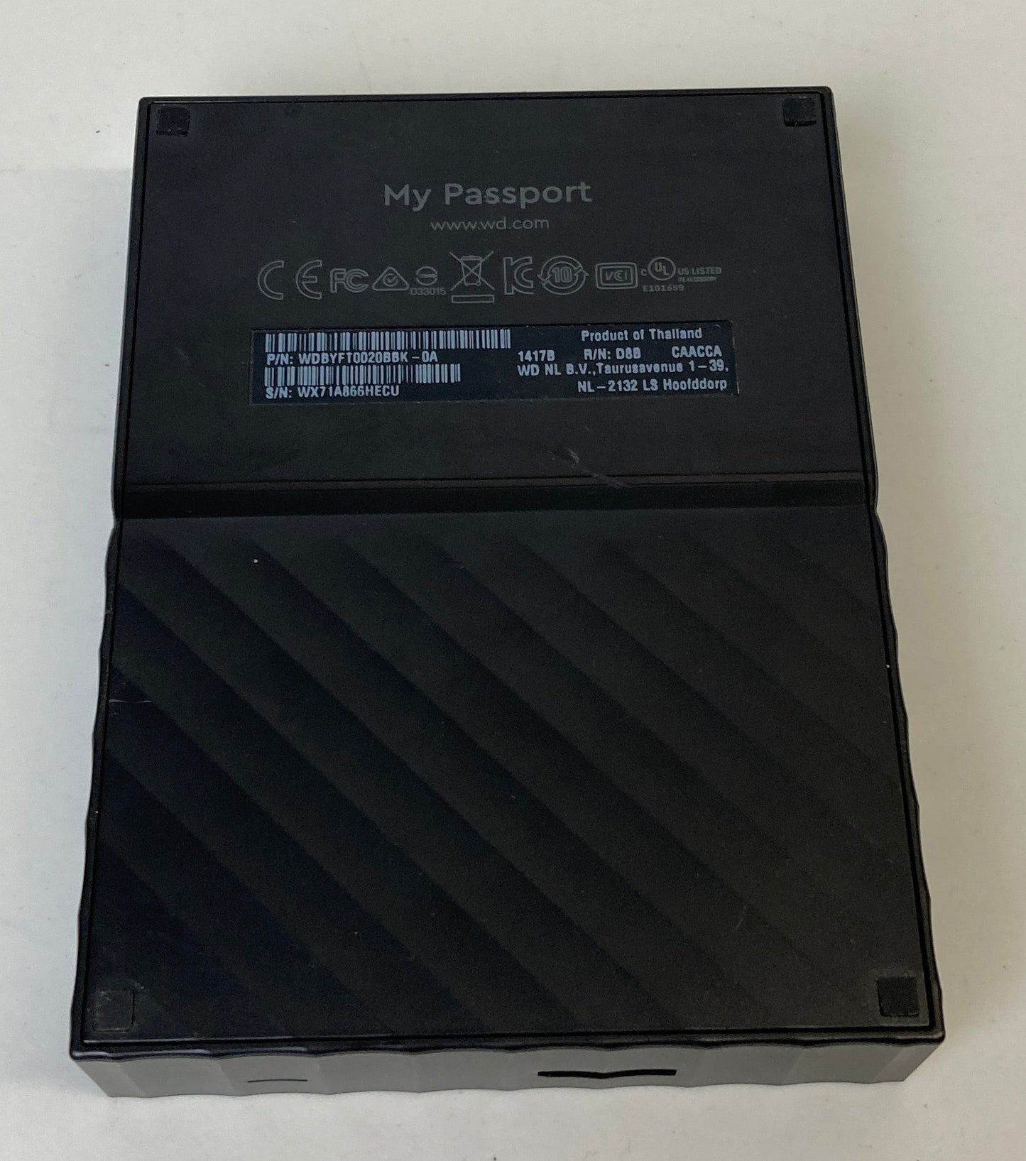 WD My Passport 2TB Portable External Hard Drive