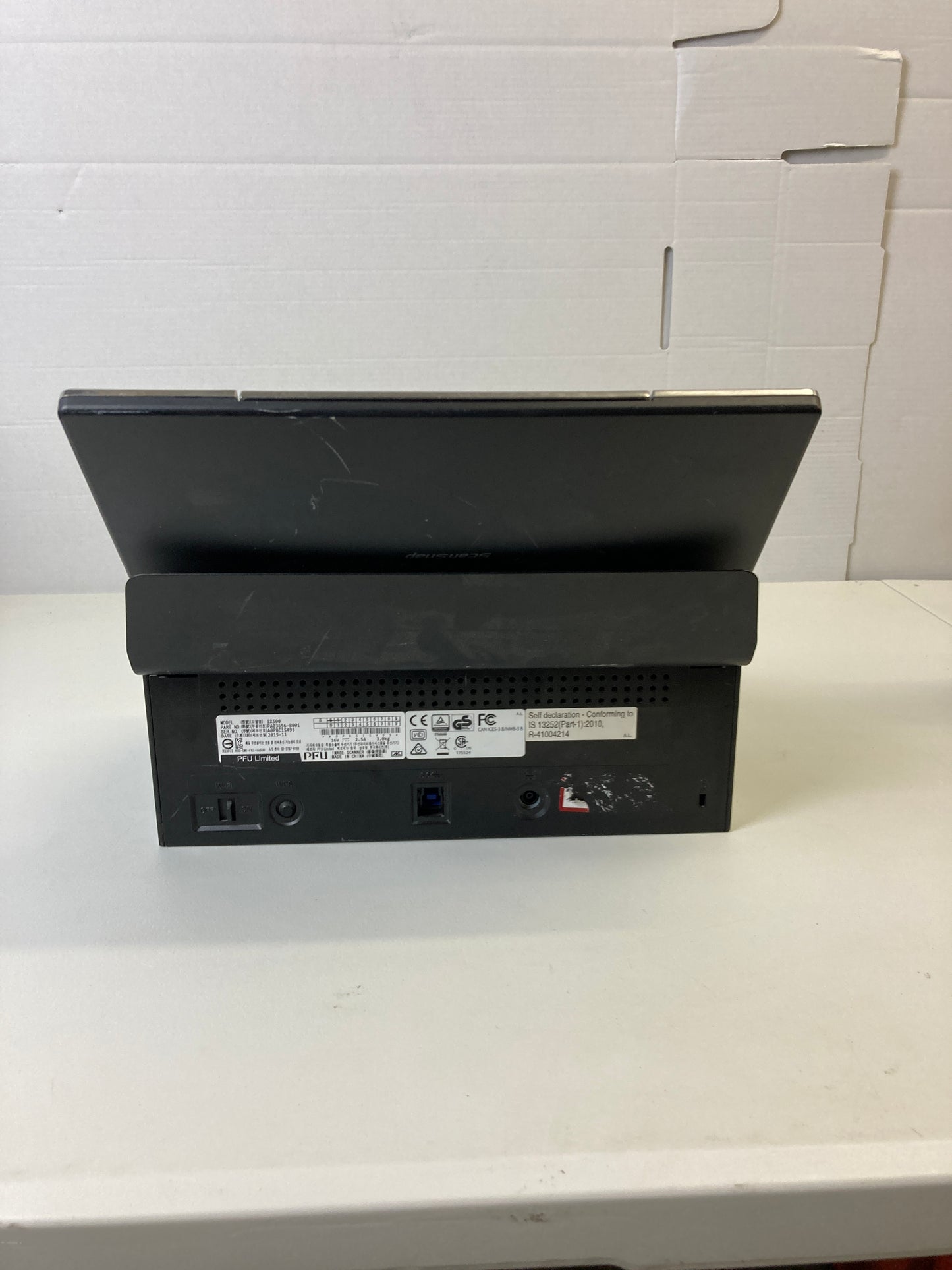 FUJITSU SCANSNAP IX500 HIGH SPEED PASS-THROUGH DUPLEX DOCUMENT WIRELESS SCANNER