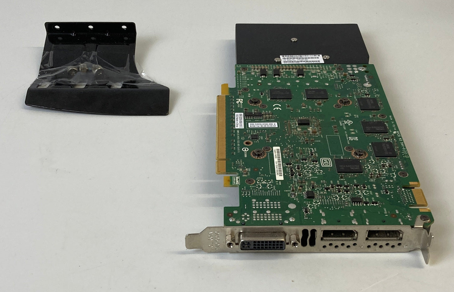 Dell Nvidia Quadro K4000 3GB Graphics Card, 2x DisplayPort, 1x DVI + Bracket