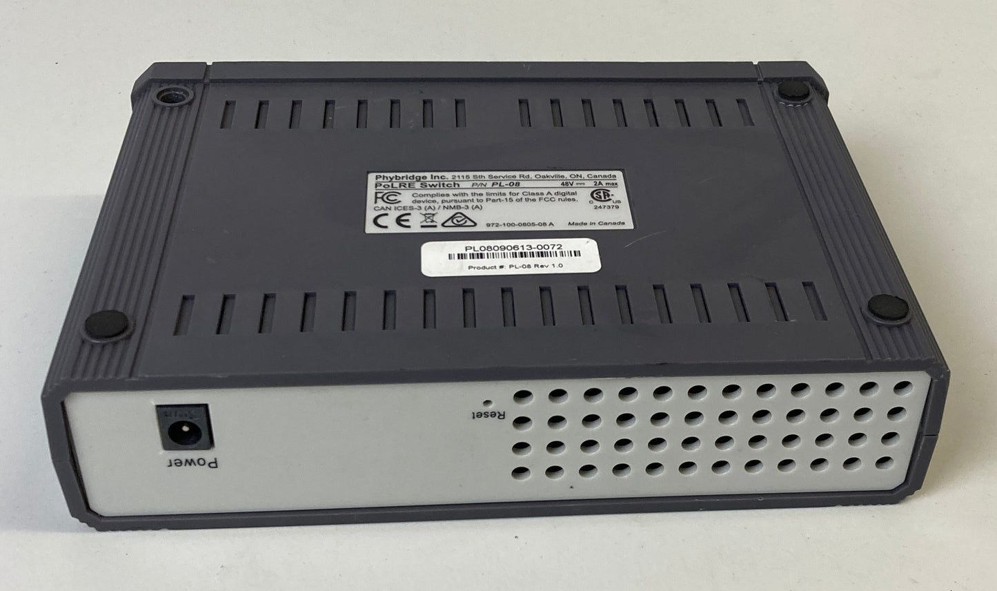 NVT PHYBRIDGE PL-08 PoLRE LPC Switch