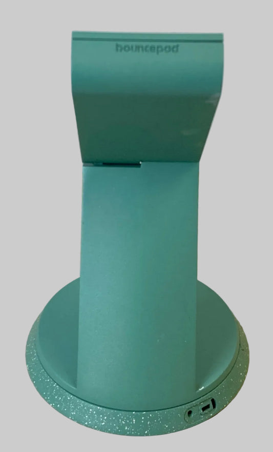 BouncePad Secure Tablet & iPad POS Stand Eddy Green W/ White Speckle Tilting
