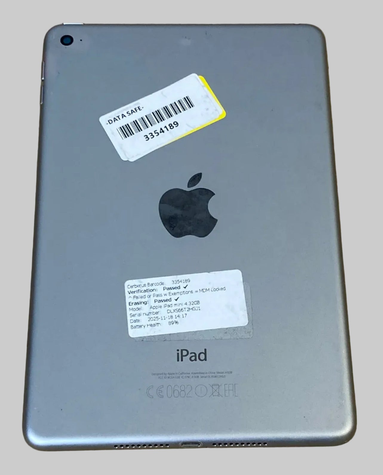 Apple iPad mini 4 32GB, Wi-Fi, 7.9in - Silver