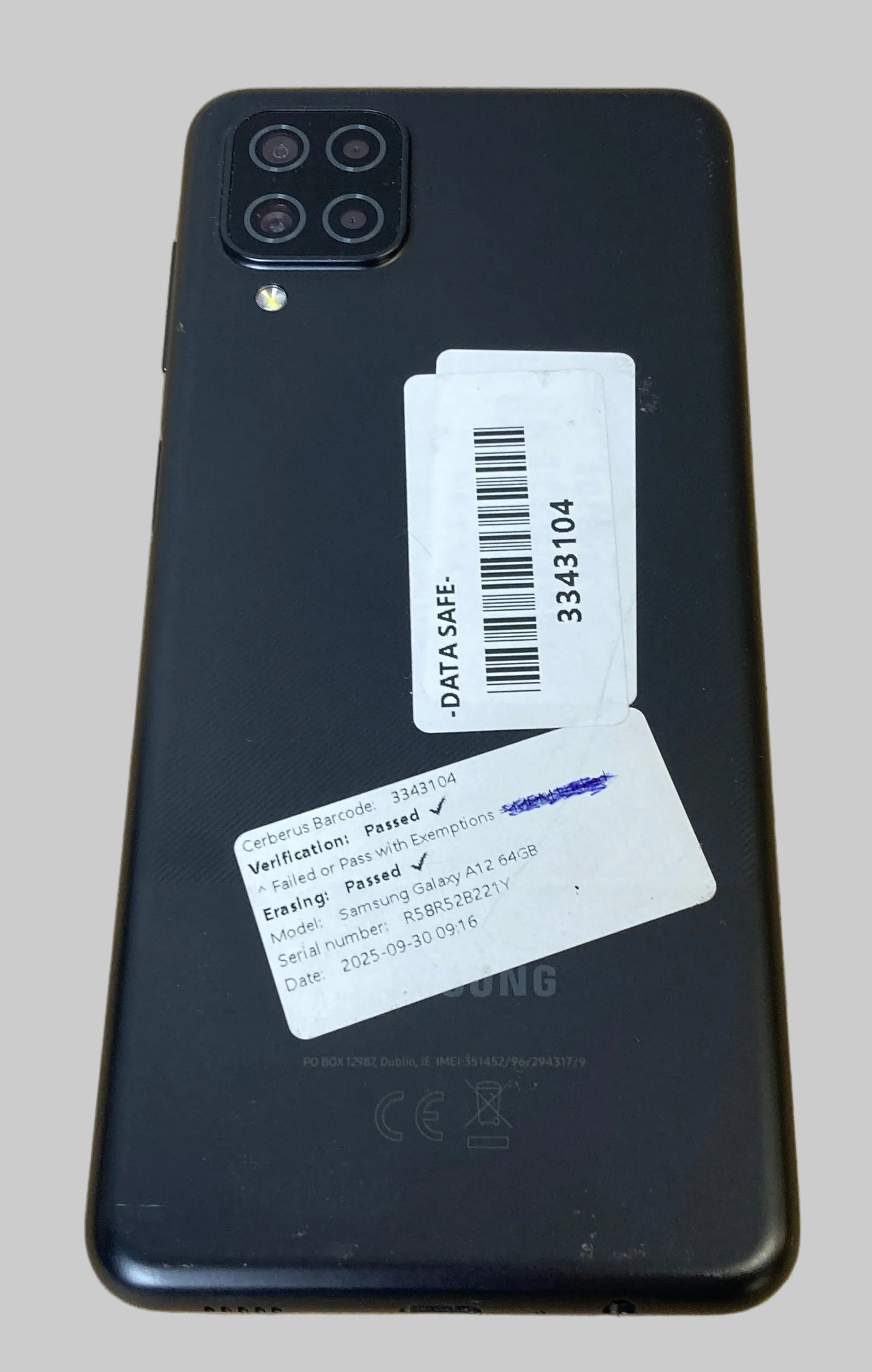Samsung Galaxy A12, 64GB, Dual Sim, Unlocked, Cracked