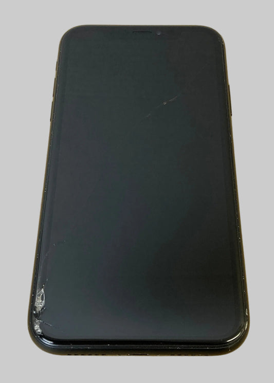 Apple iPhone XR 64GB Black Unlocked Cracked 97% Battery