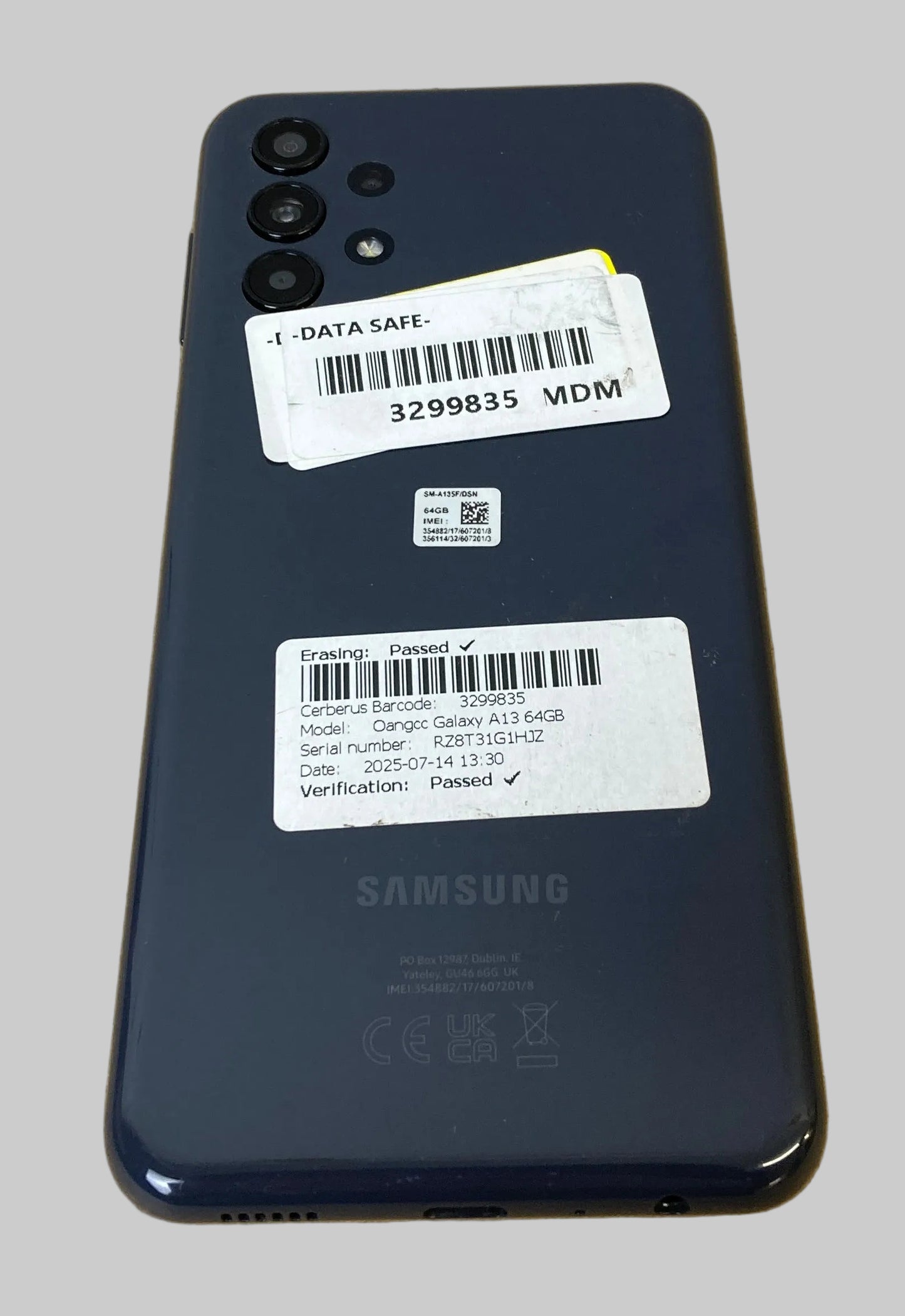 Samsung Galaxy A13, 64GB, Dual Sim, Unlocked, Screen Lines