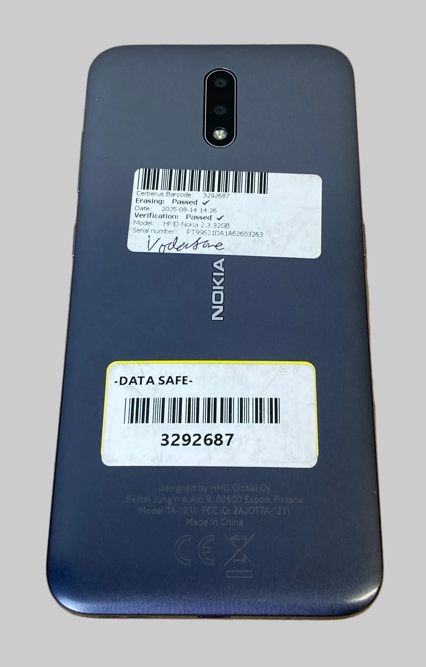 Nokia 2.3, 32GB, Vodafone Locked