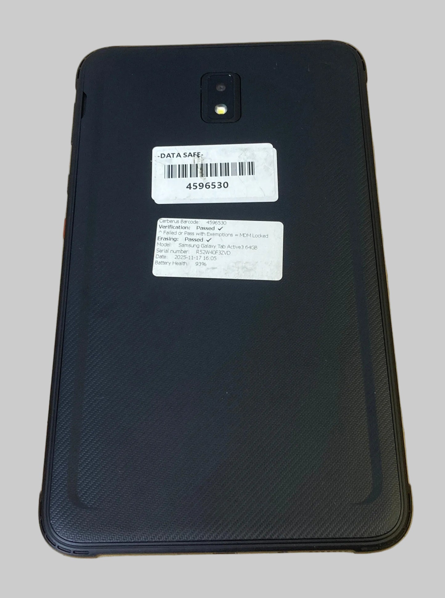 Samsung Galaxy Tab Active 3 T570 BLACK 64GB Unlocked