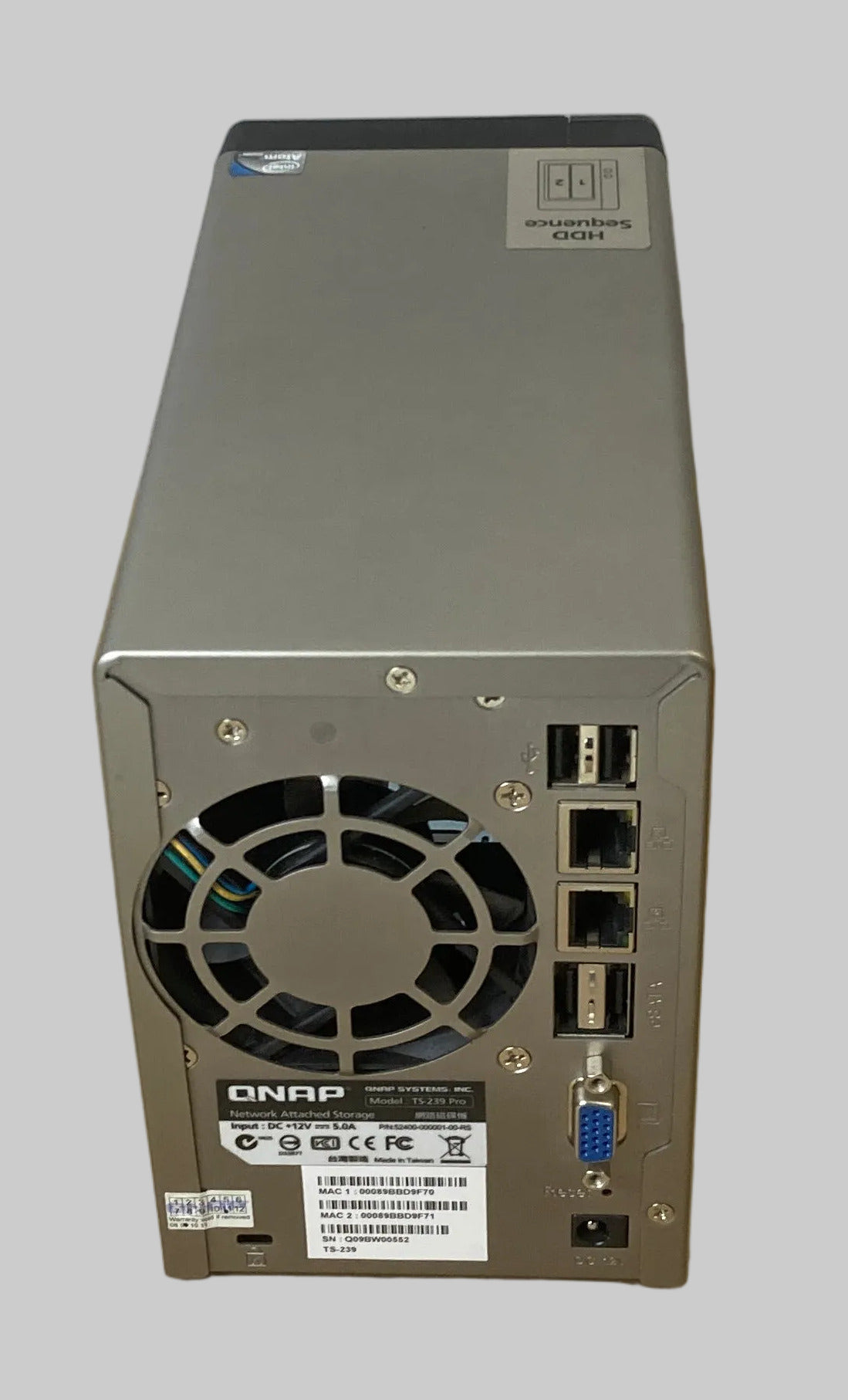 Qnap TS-239 Pro 2 Bay Network Attached Storage