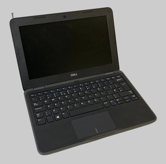Dell Latitude 3190 11.6'' Celeron 64GB 4GB Black Small Budget Laptop