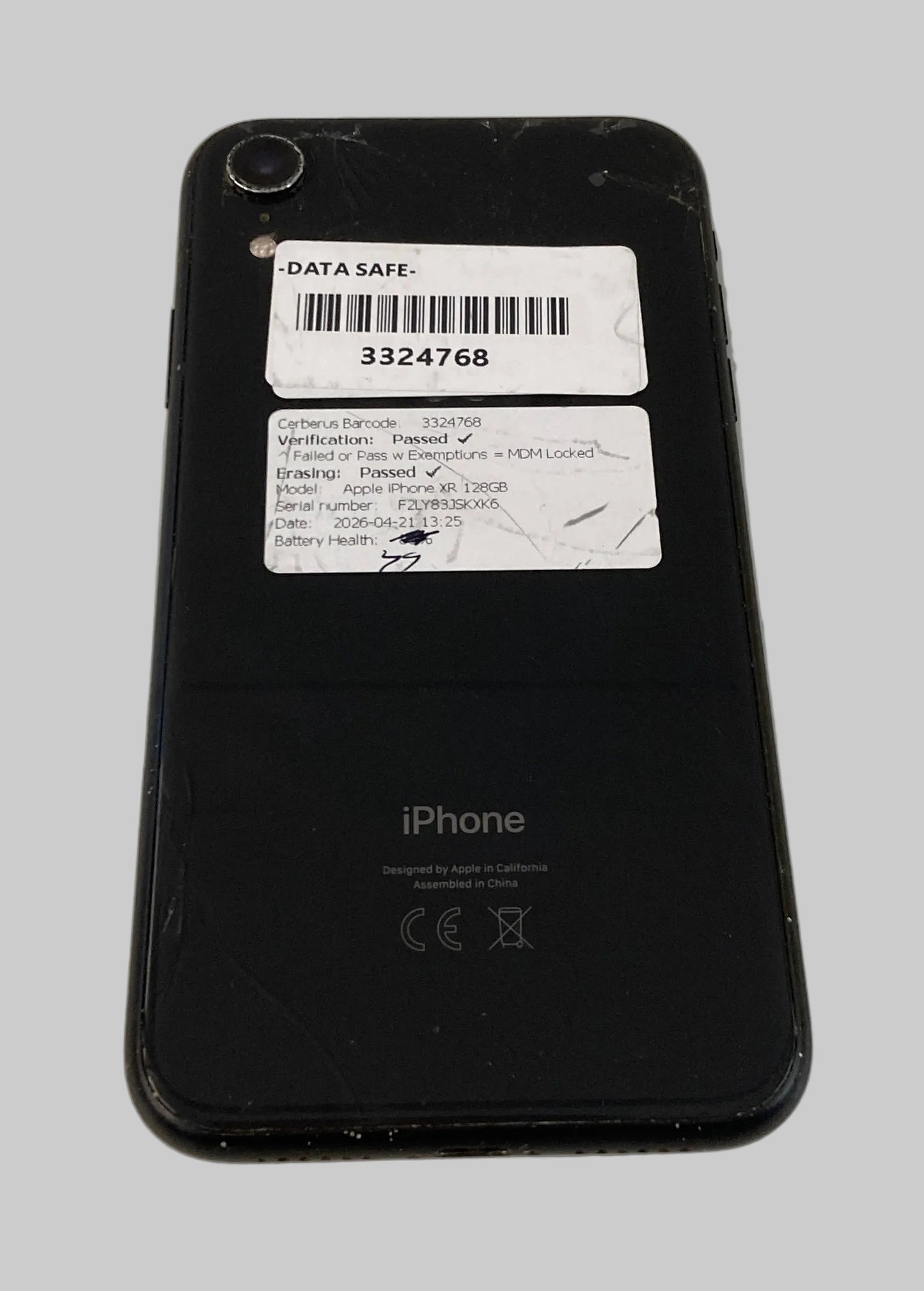 Apple iPhone XR 64GB Black Unlocked