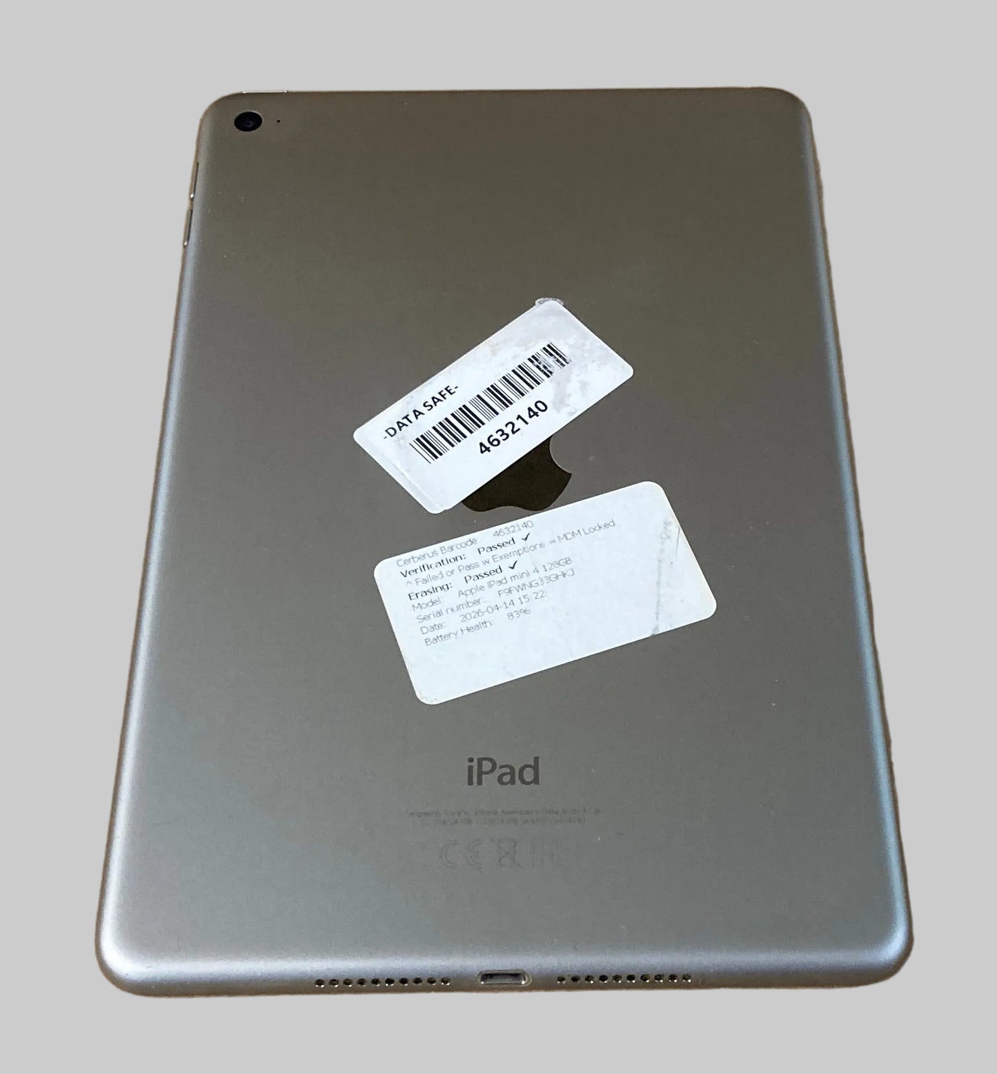 Apple iPad Mini 4 128GB, Wi-Fi, 7.9in - Grey