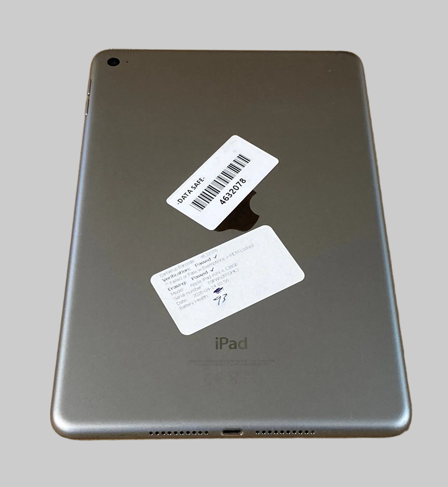 Apple iPad Mini 4 128GB, Wi-Fi, 7.9in - Grey