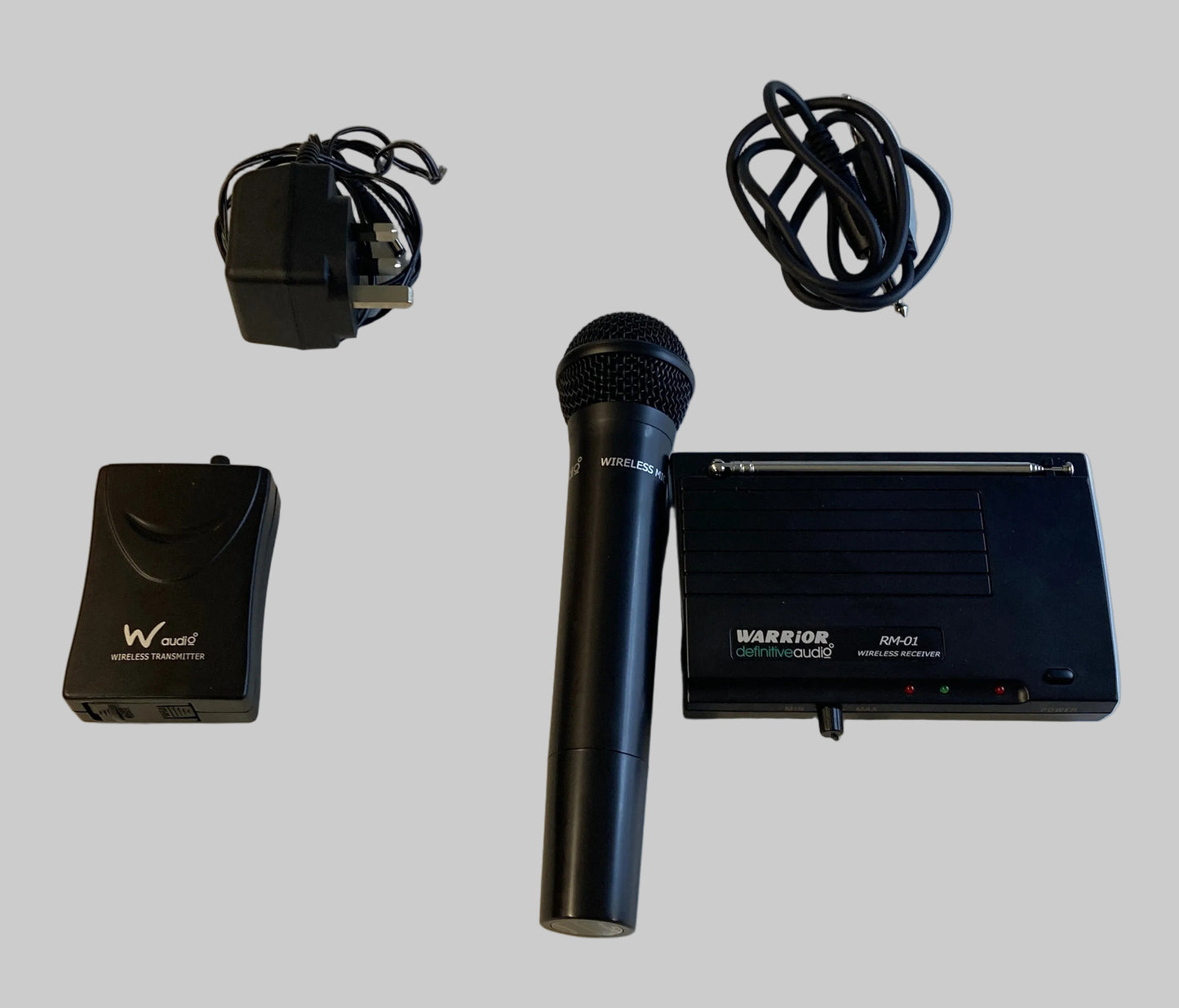 W-Audio Handheld Audio RM-01 Wireless Microphone Receiver/Transmitter