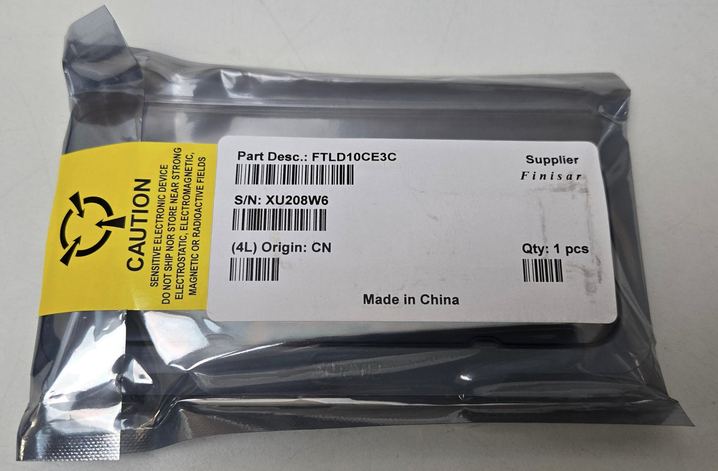 Finisar FTLD10CE3C 100GBASE-SR10 100m CxP Optical Transceiver Module