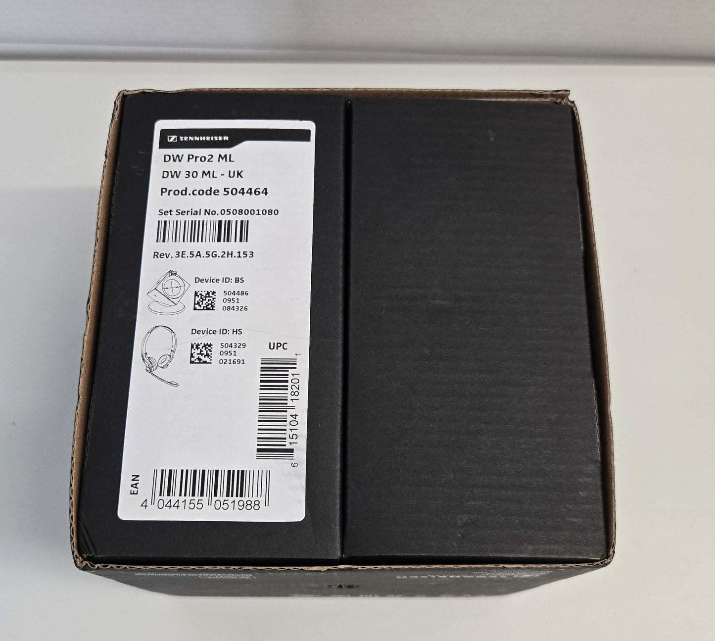 Sennheiser DW Pro 2 (DW 30 ML) USB Wireless Stereo Headset New