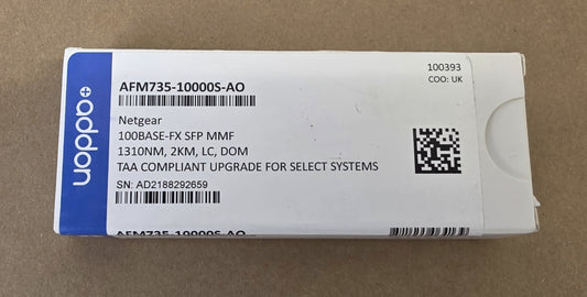 AFM735-10000S-AO AddOn SFP (mini-GBIC) transceiver module (equivalent to: Netgear AFM735-10000S)