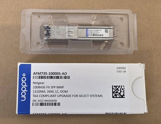 AFM735-10000S-AO AddOn SFP (mini-GBIC) transceiver module (equivalent to: Netgear AFM735-10000S)