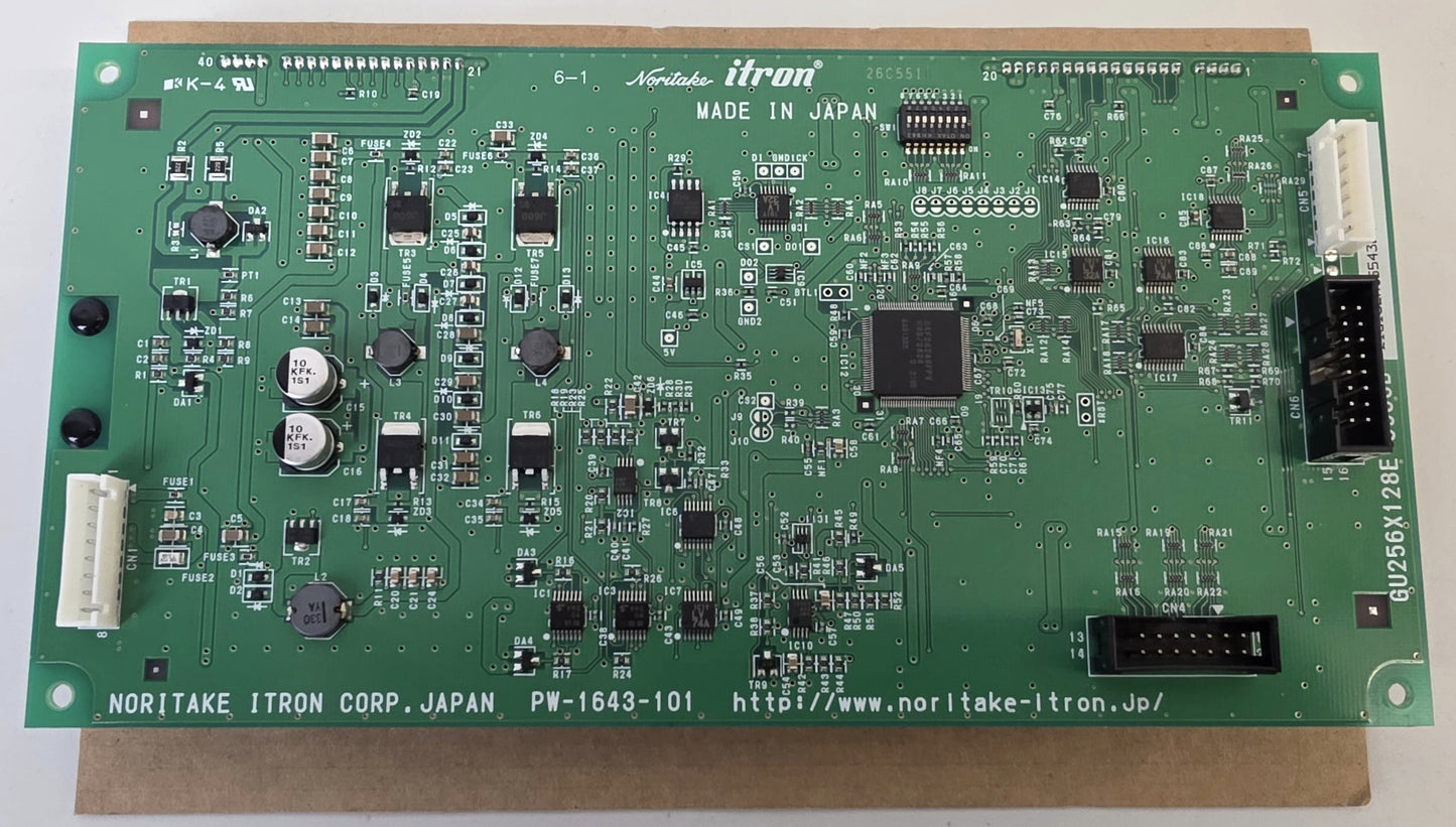 Noritake Itron GU256x128E-3900B PW-1643-101 VFD Vacuum Fluorescent Display Module