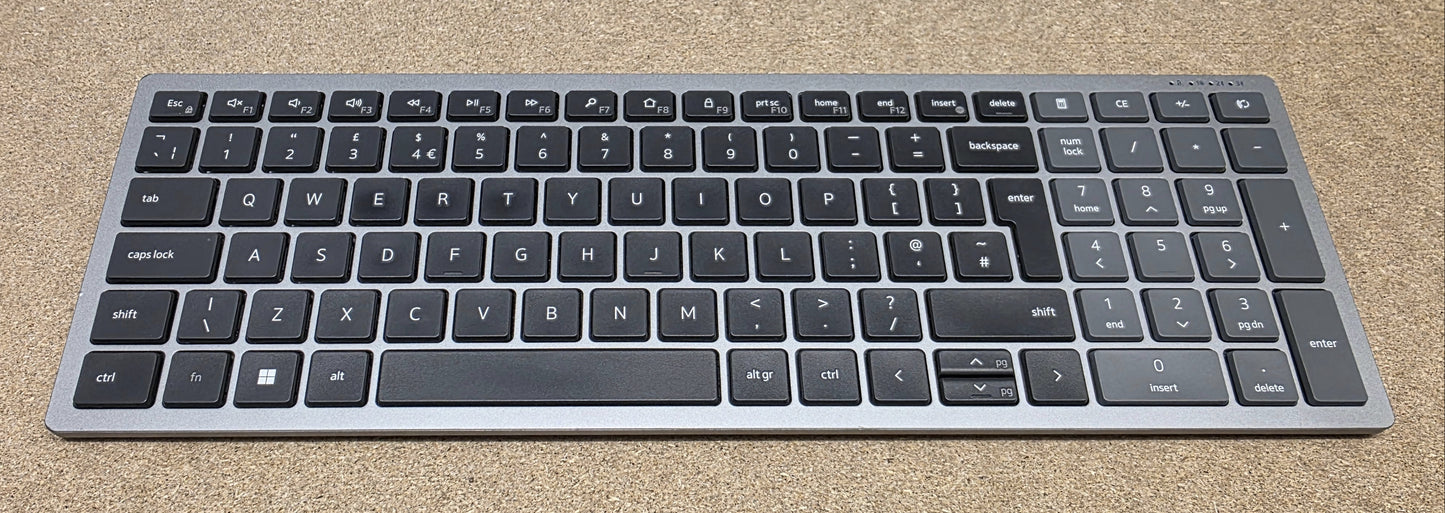 Dell KB7120Wc UK QWERTY Bluetooth/Wifi Keyboard No Dongle