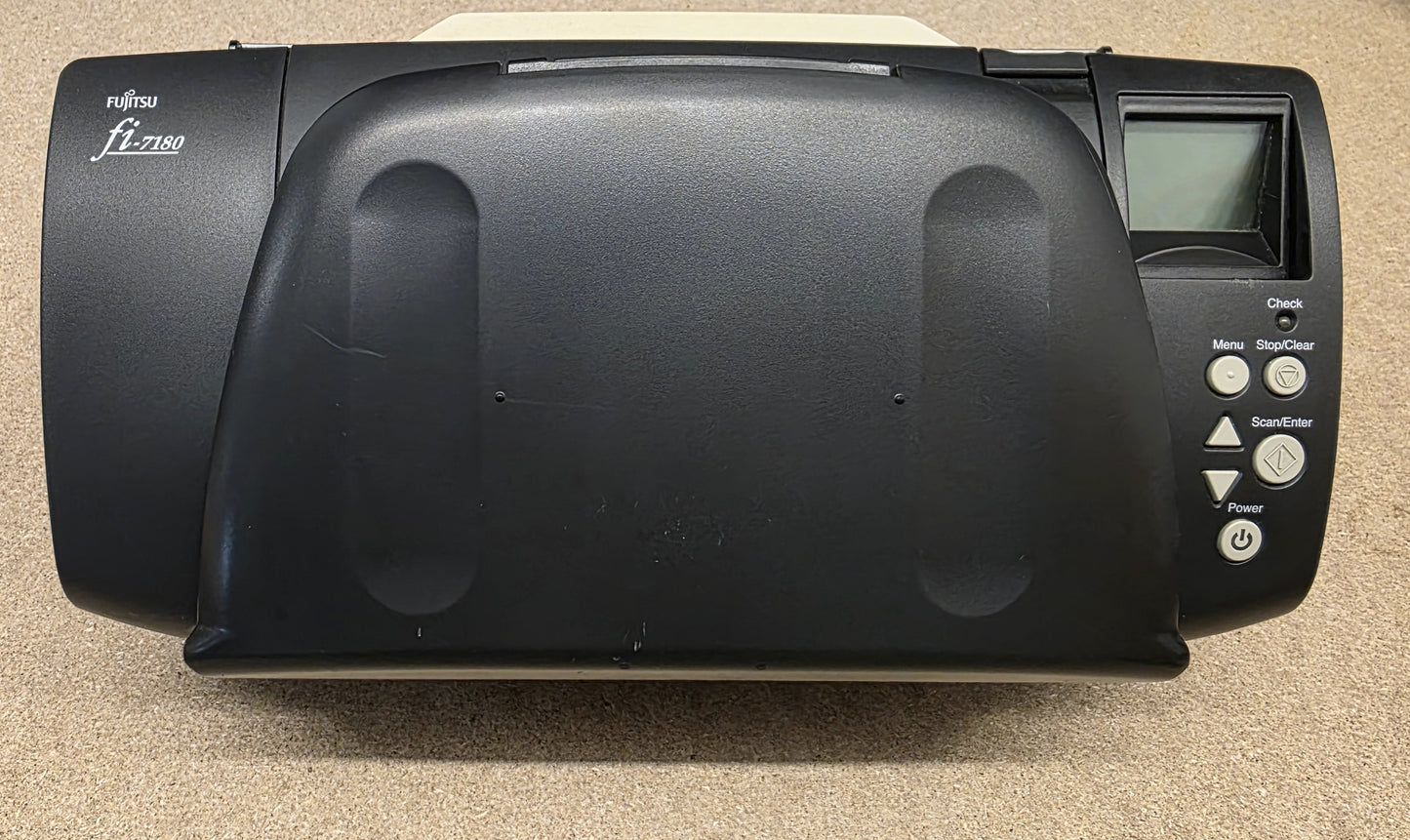 Fujitsu Fi-7180 High Speed Duplex Image Scanner