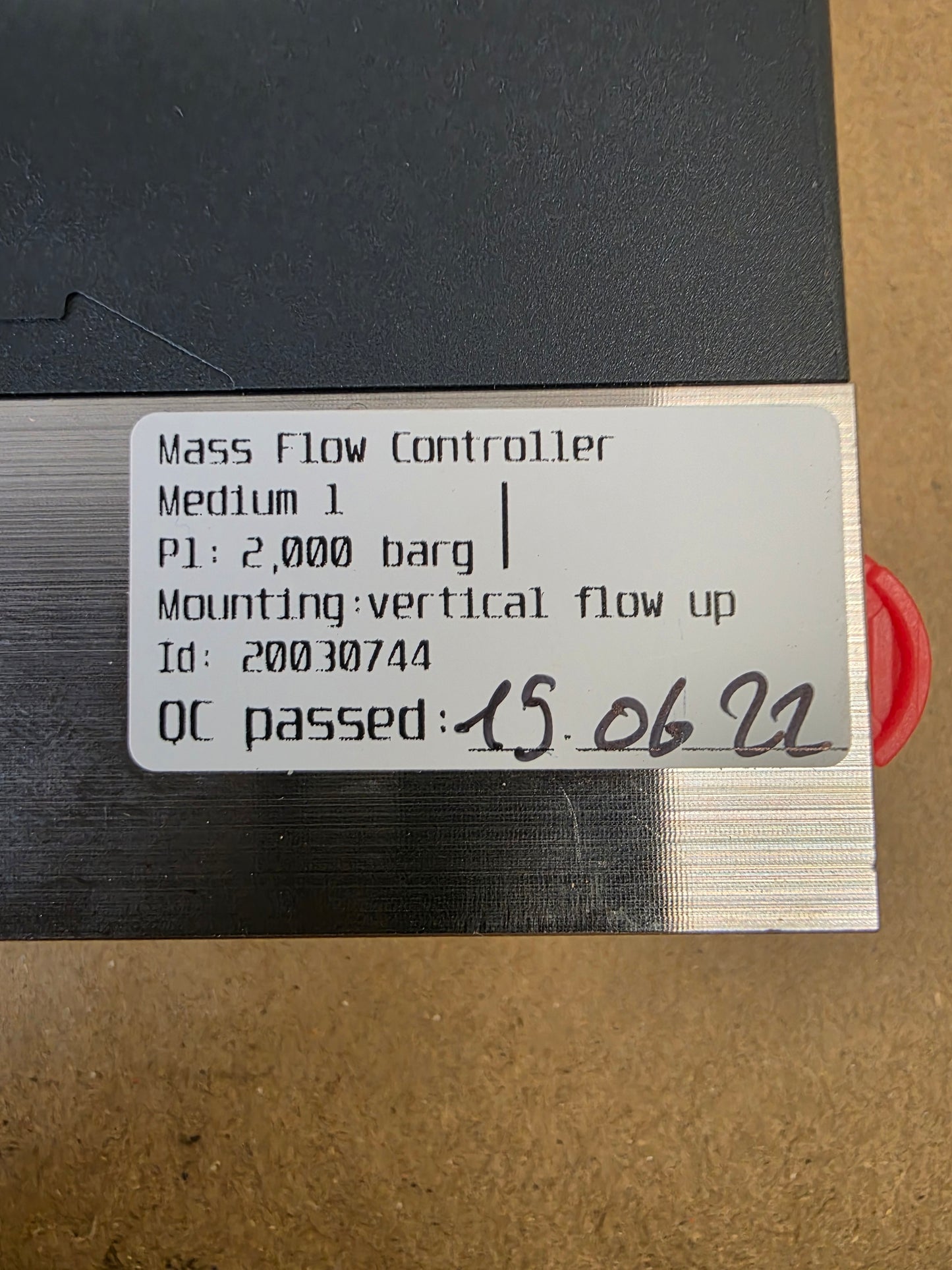 Bürkert Mass Flow Controller Type 8741 Burkert