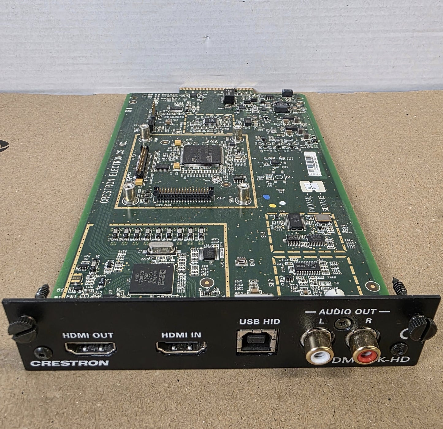 Crestron DMC-4K-HD Input Card Tested and working.