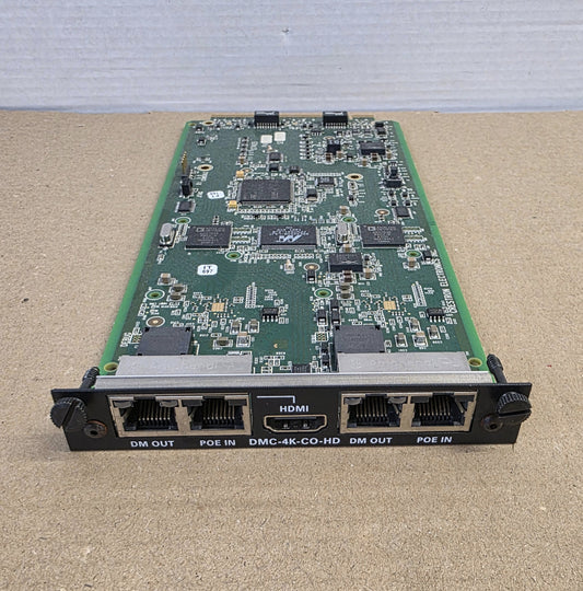 Crestron DMC-4K-CO-HD 2-Channel 4K 8G+ HDBaseT Output Card for DM Switchers