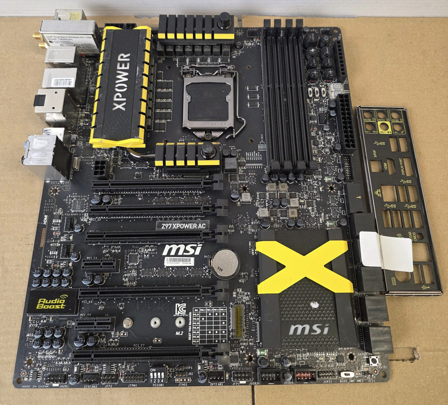 MSI Z97 XPOWER AC Motherboard Wi-Fi LGA 1150