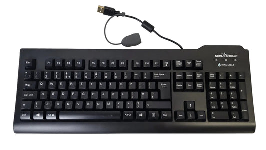 Seal Shield Keyboard Medical Antimicrobial Washable USB Keyboard