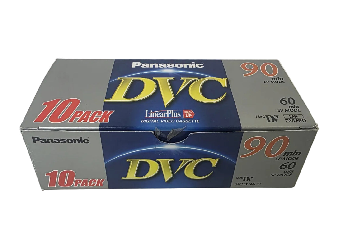 Panasonic 60/90min Mini DV Digital Video Cassette DVC Box of 10