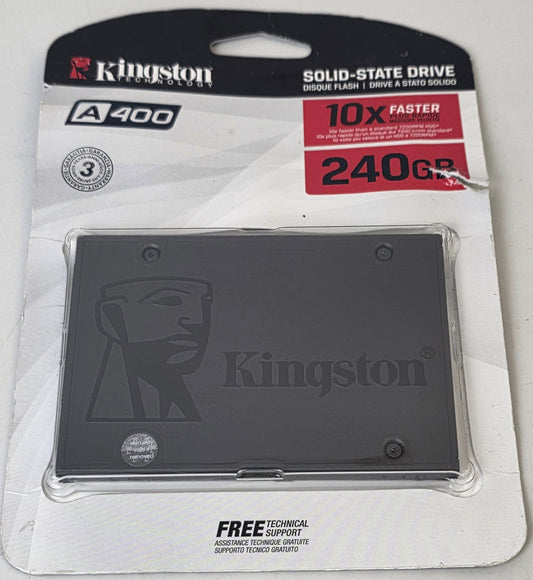 Kingston A400 240GB 2.5" SATA Solid State Drive SSD SA400S37/240G NEW & SEALED