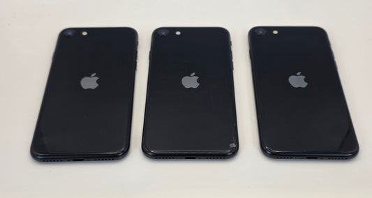 Apple iPhone SE 3rd Generation 2022 64GB Black Unlocked D Grade Cracked