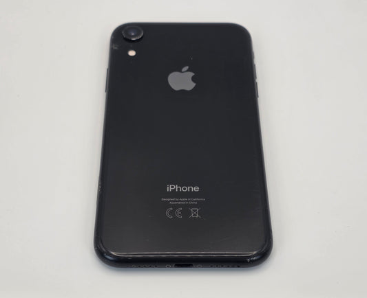 Apple iPhone XR 64GB Black Unlocked Cracked D Grade