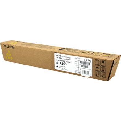 Ricoh MP C305 Toner Print Cartridge Yellow 842080