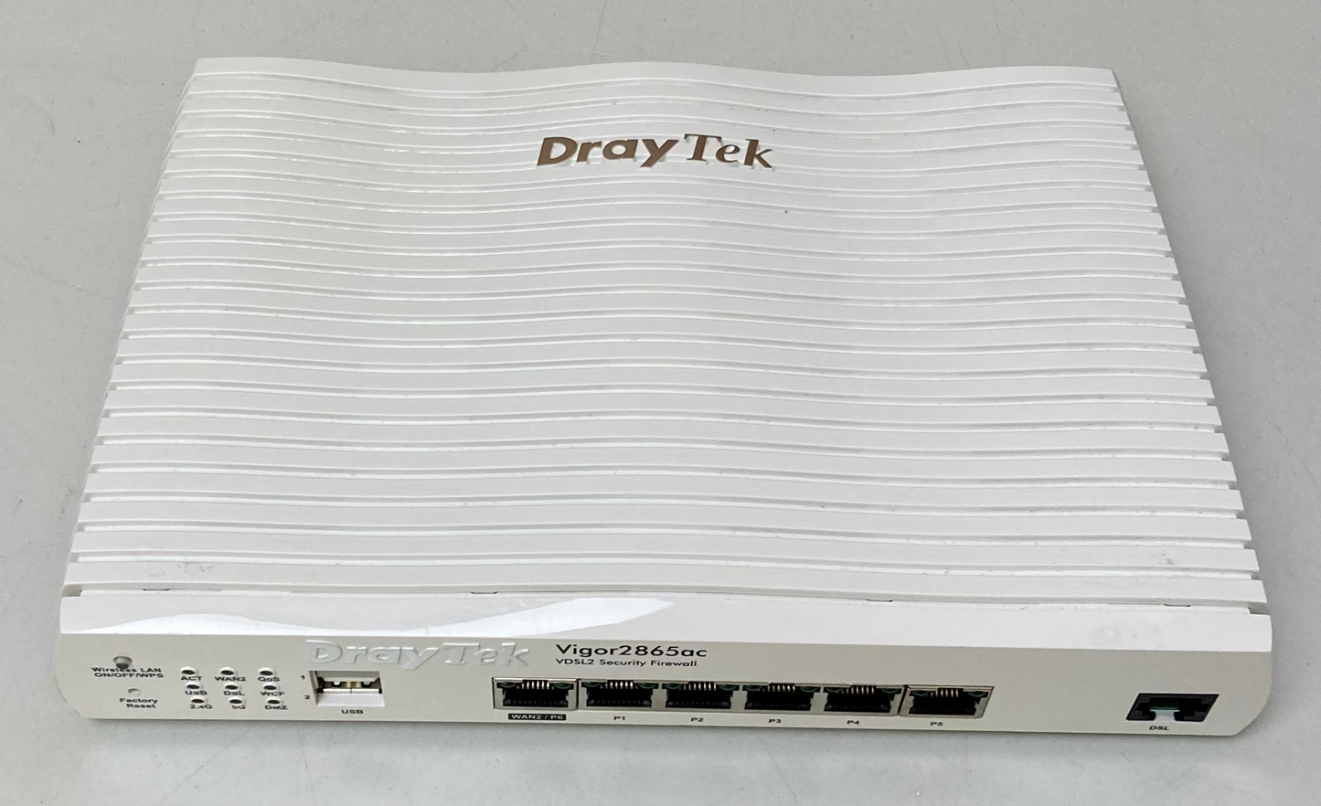 DrayTek Vigor 2865ac router VDLS2 security firewall