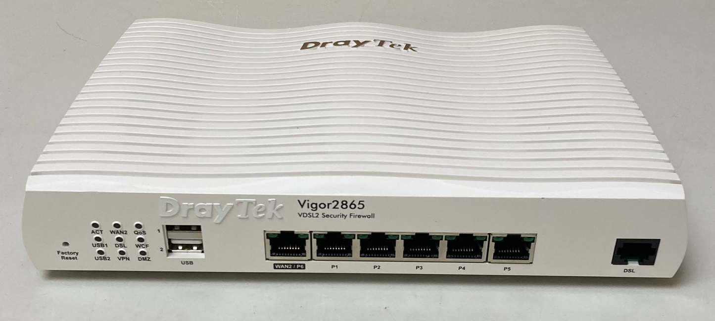Draytek Vigor2865 VDSL2 Security Firewall