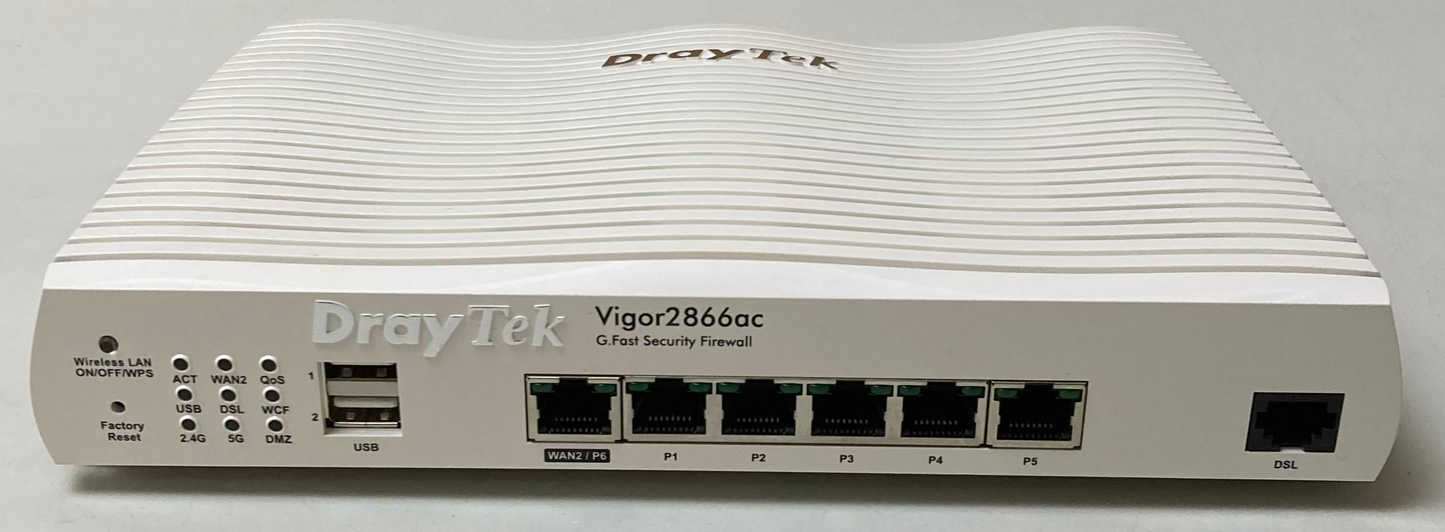 Draytek Vigor 2866ac Dual Wan VDSL2/ADSL VPN Router