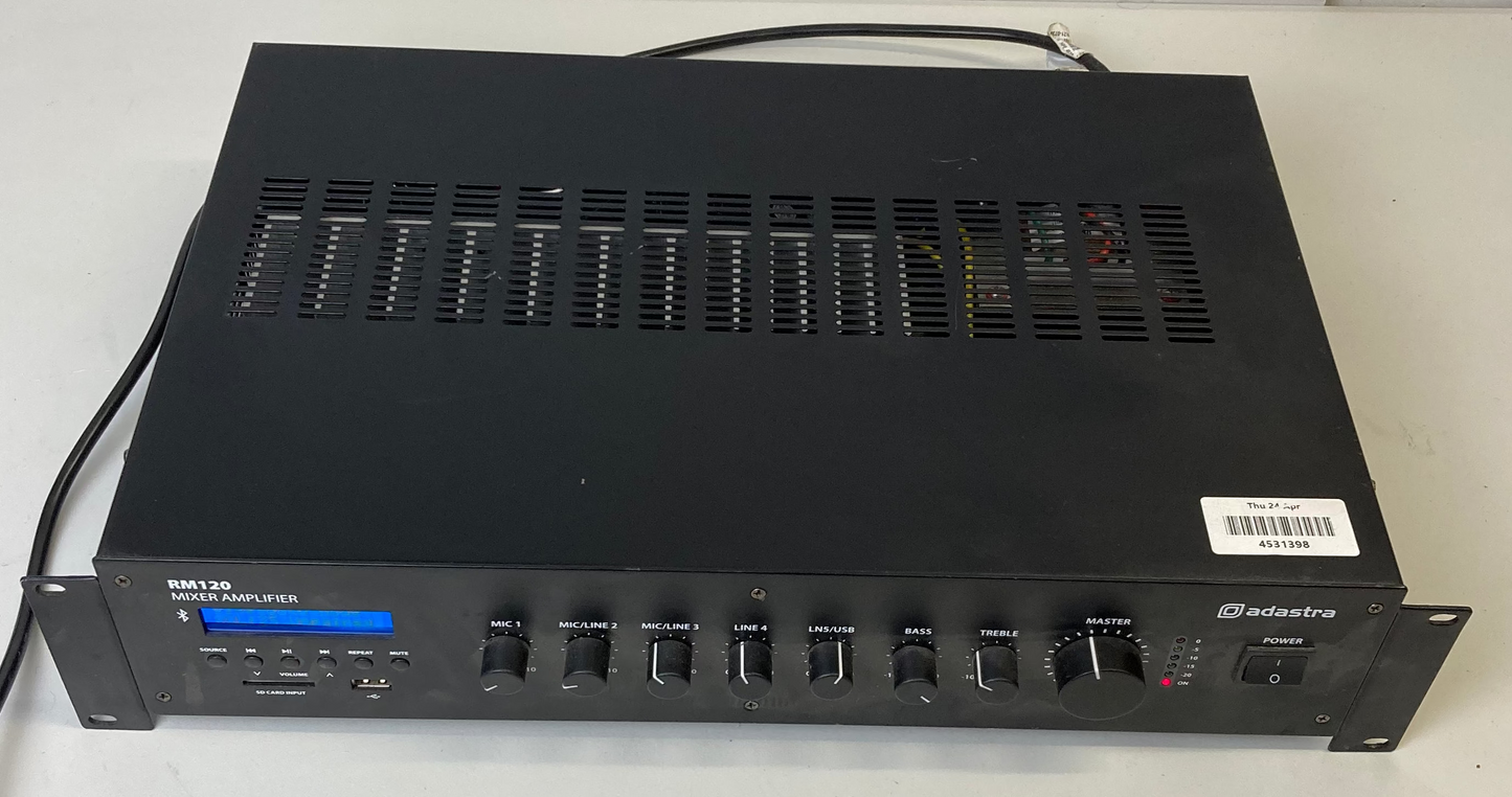 ADASTRA RM120 Mixer Amplifier