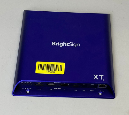 Brightsign XT1143 XT3 - 4k Digital Signage