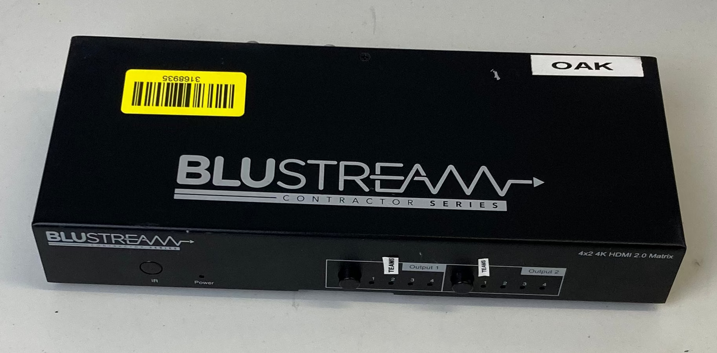 Blustream CMX42AB video splitter HDMI 2x HDMI