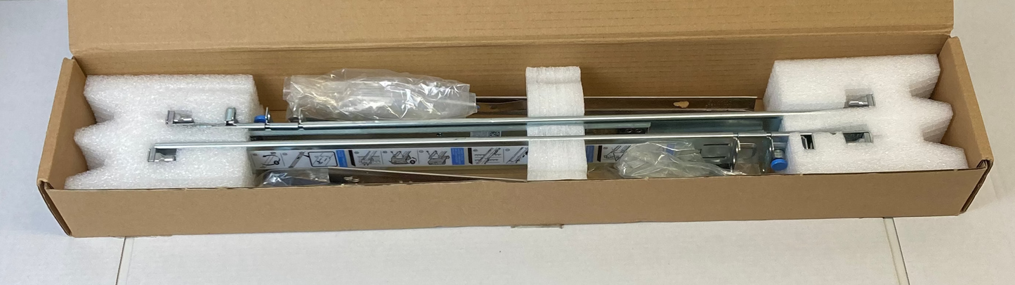 New Dell JWFR6 0JWFR6 PowerEdge R210 R220 2/4 Post Static Rackmount Rail Kit 1U