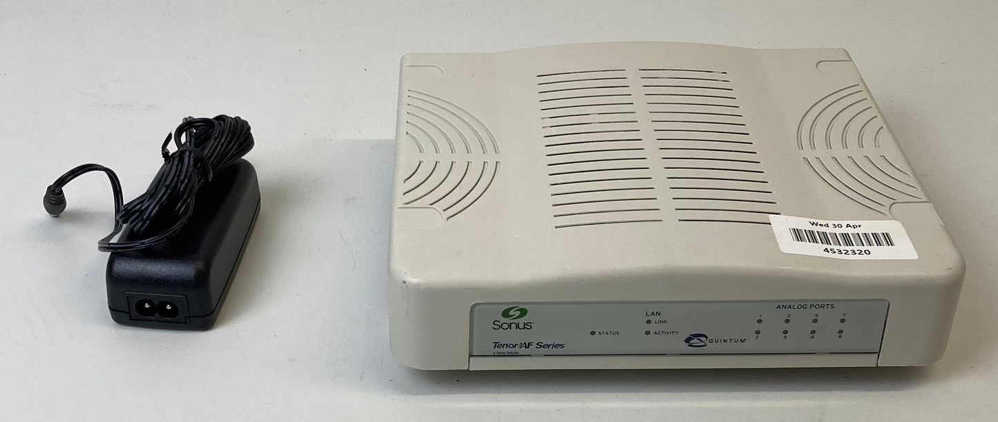 Sonus Quintum Tenor AFG400 VoIP Gateway