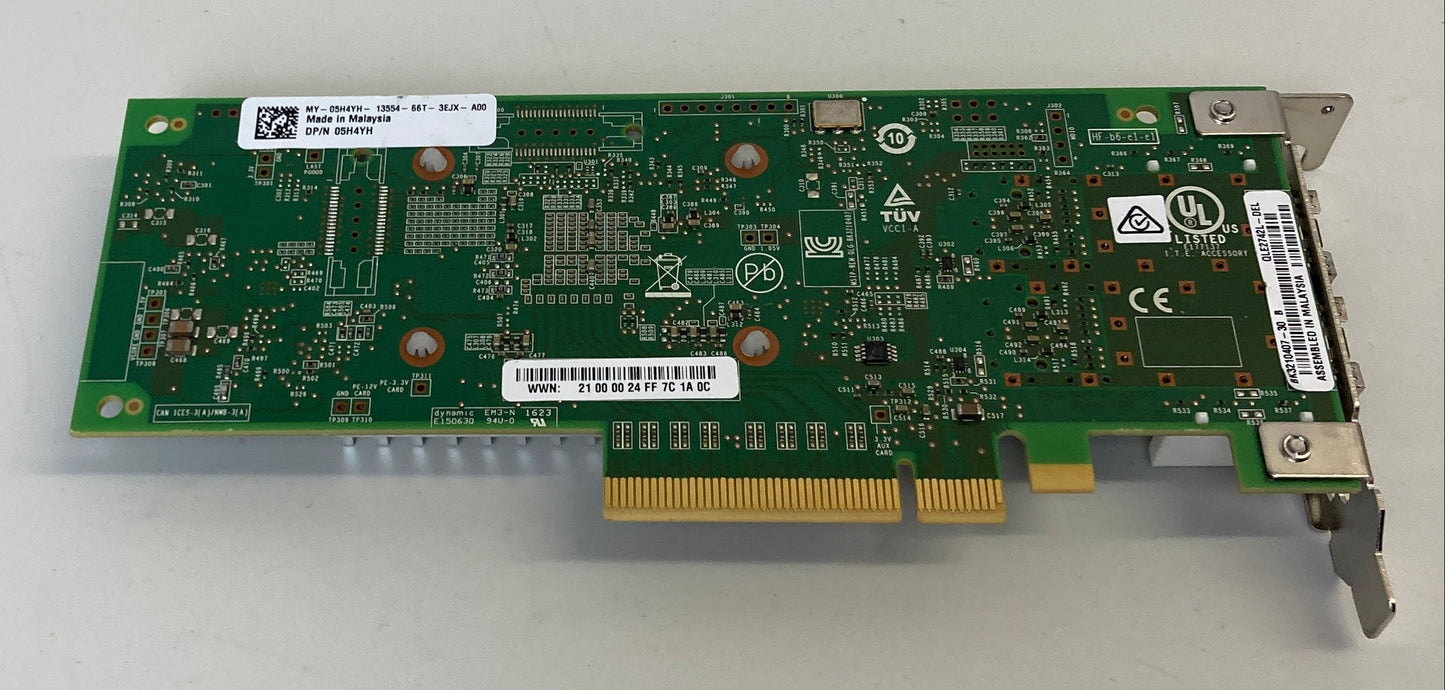 QLOGIC QLE2742 DELL 32GB FC 2P PCIE HBA ADAPTER QLE2742-DELL 0T3TK5 05H4YH